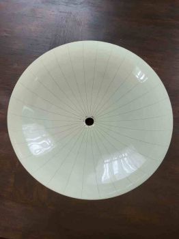 50er 60er neuwertiger Lampenschirm Tellerlampe / Deckenlampe / Ufolampe