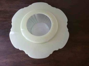 50er 60er neuwertiger Lampenschirm Tellerlampe / Deckenlampe / Ufolampe