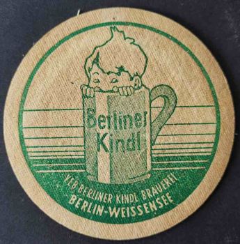 Berliner Kindl Bierdeckel