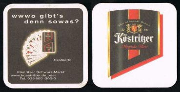 Köstritzer Bierdeckel