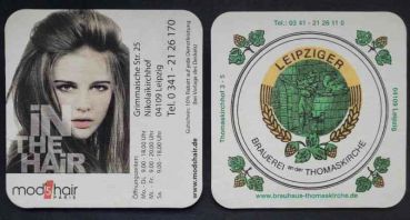 Leipziger Brauerei near Thomaskirche coaster