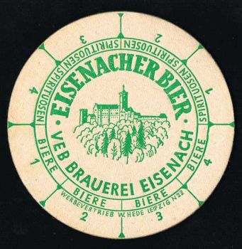 Eisenacher Bierdeckel