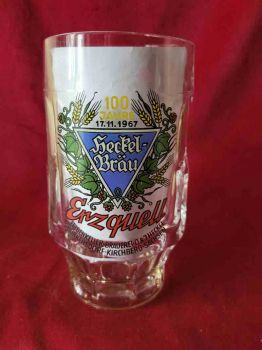 Felsenkellerbrauerei Heckel Bierglas / Bierkrug
