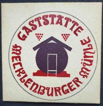 Bierdeckel von der Mecklenburger Mühle
