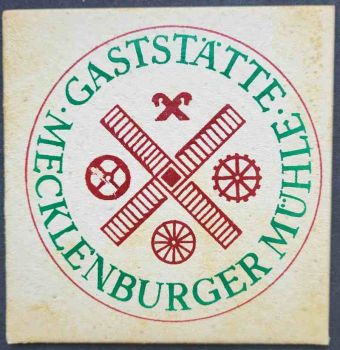 Bierdeckel von der Mecklenburger Mühle