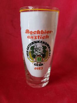 Getränkekombinat Gera Beer glass