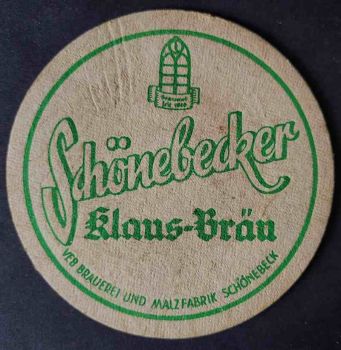 Klaus - Bräu Bierdeckel
