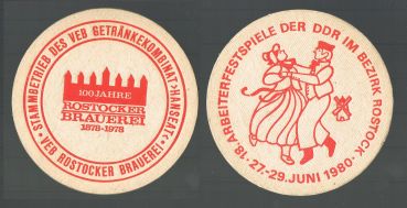 Rostock Bierdeckel