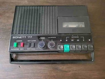 DDR RFT SONETT '77 Kassettenrecorder