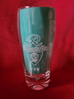 Rosenbräu Bierglas