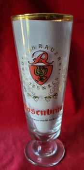 Rosenbräu Bierglas