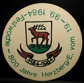 Bierdeckel aus Herzberg