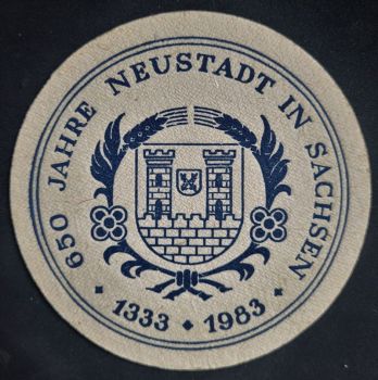 Bierdeckel aus Neustadt in Sachsen