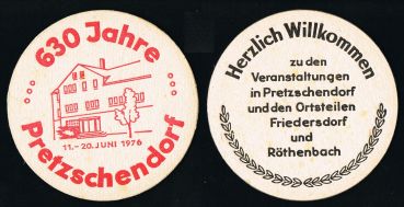 coaster from Pretzschendorf