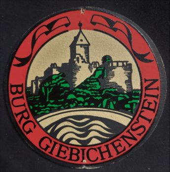 Bierdeckel aus Halle / Burg Giebichenstein