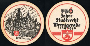 Bierdeckel aus Wernigerode