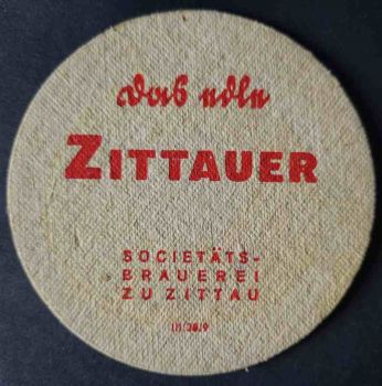 Zittau Bierdeckel