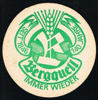 Bergquell Bierdeckel