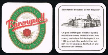 Bärenquell Bierdeckel