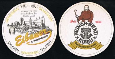 eibauer münch brewery coaster