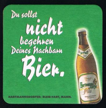 Hartmannsdorf Bierdeckel