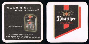 Köstritz Bierdeckel