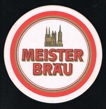 Meister - Bräu Bierdeckel