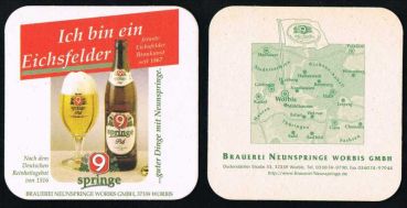 Neunspringe Bierdeckel