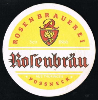 Rosenbräu Bierdeckel