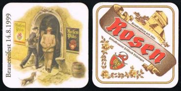 Rosenbräu Bierdeckel