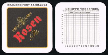 Rosenbräu Bierdeckel