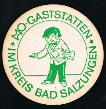 HO coaster from Bad Salzungen