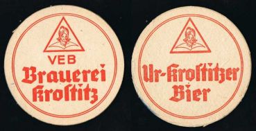 Krostitz Bierdeckel