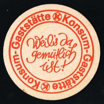 Konsum coaster