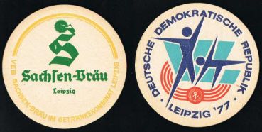 Sachsen - Bräu coaster