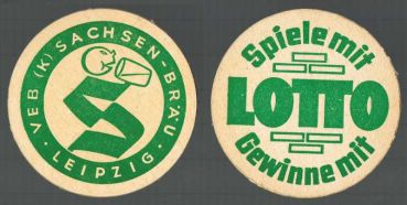Sachsen - Bräu coaster