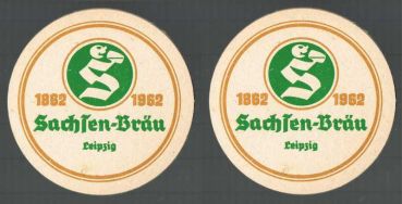 sachsen bräu brewery ddr coaster
