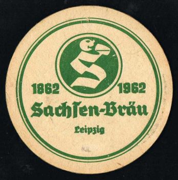 Sachsen - Bräu coaster