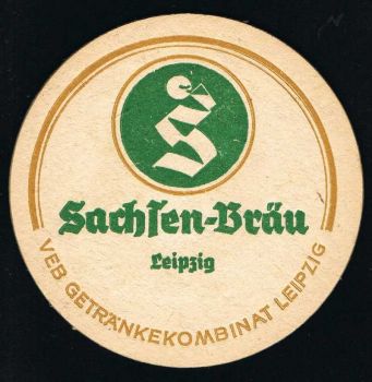 Sachsen - Bräu coaster
