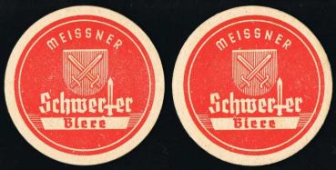 schwerter meissen brewery ddr coaster