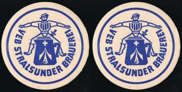 stralsunder brauerei ddr bierdeckel