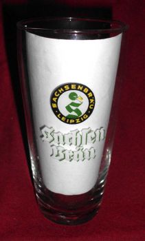 Sachsen - Bräu Beer glass