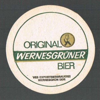 Wernesgrün Bierdeckel