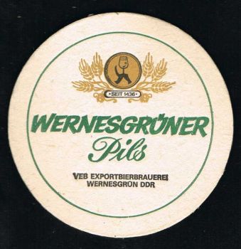 Wernesgrün Bierdeckel