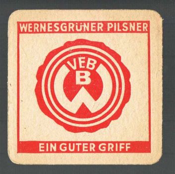Wernesgün Bierdeckel