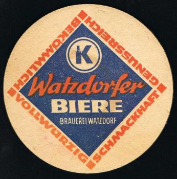 Watzdorf Bierdeckel