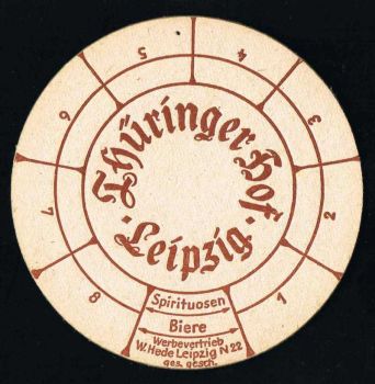 coaster Thüringer Hof from Leipzig