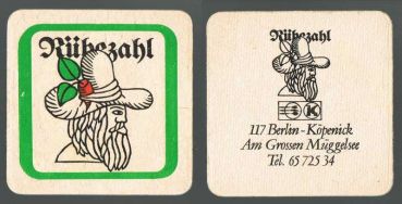 coaster from Gaststätte Rübezahl