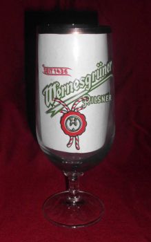 Wernesgrüner Beer glass