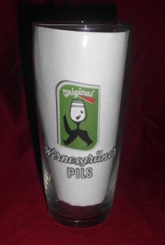 Wernesgrüner Beer glass